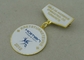 Brass Stamped Awards Medals Gold With Imitation Hard Enamel For Memorial Meeting